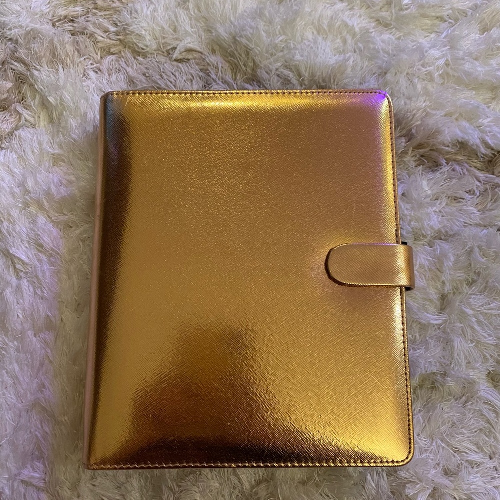 ✨ Filofax rose gold A5 planner ✨